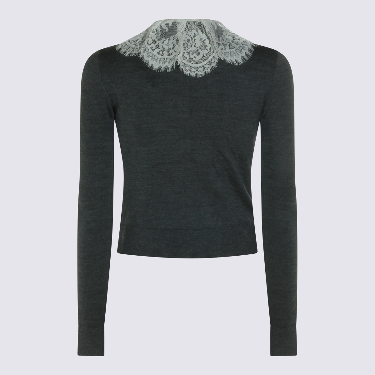 [Self - portrait] Knitwear FW26 PF26134CGRGREY