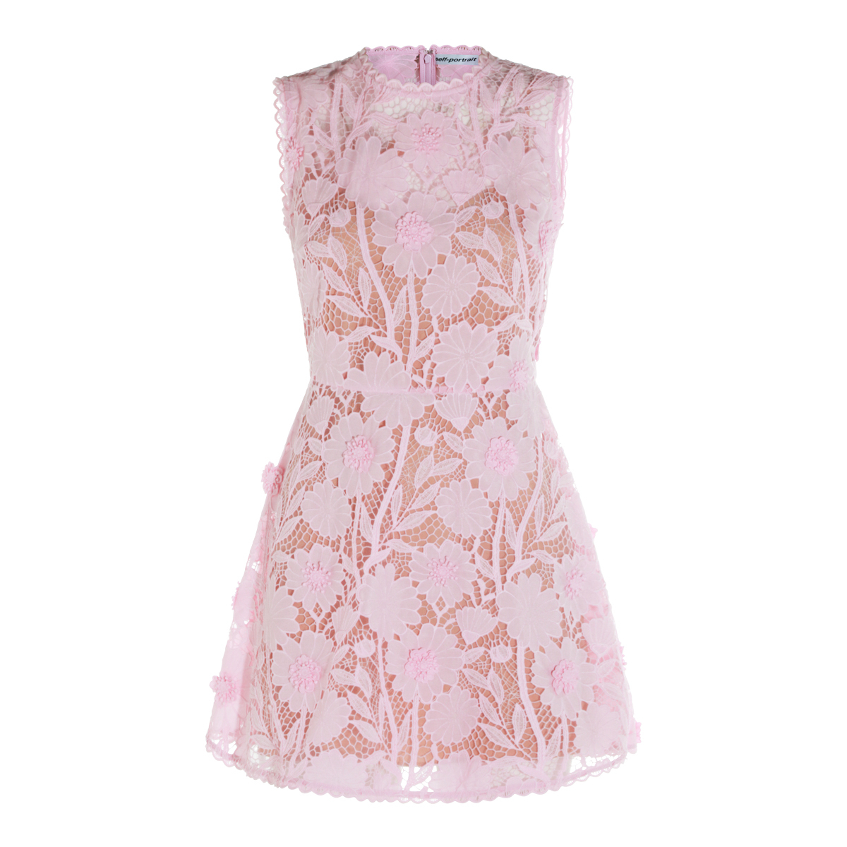 [Self - portrait] Sleeveless dress FW26 PF26109SPPINK