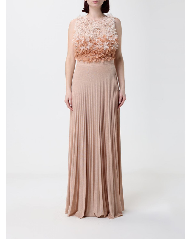 [ELISABETTA FRANCHI] Long sleeve dress SS26 ABR4462E2 X81