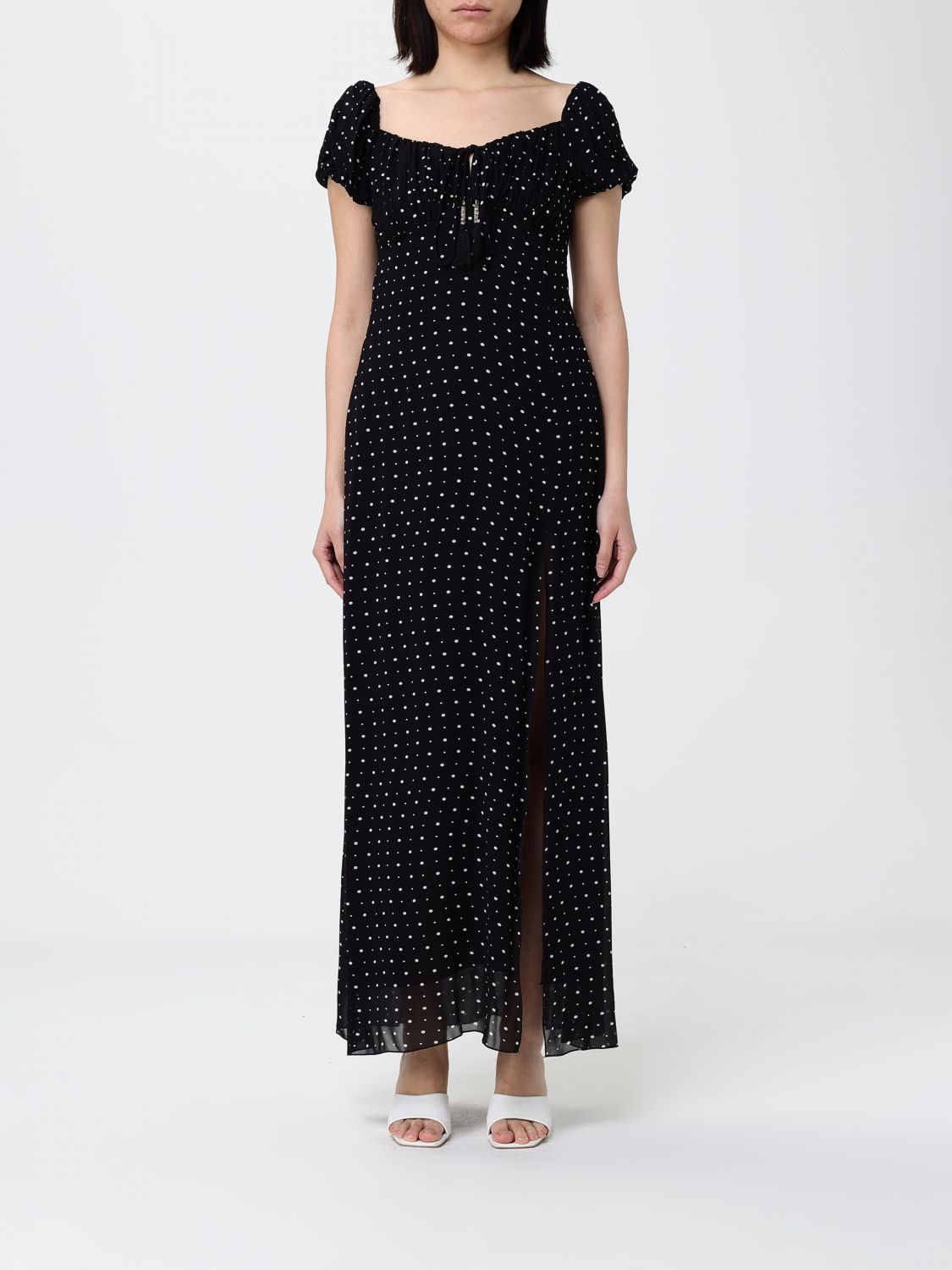 [HANITA] Short sleeve dress SS26 HV38044588 NERO