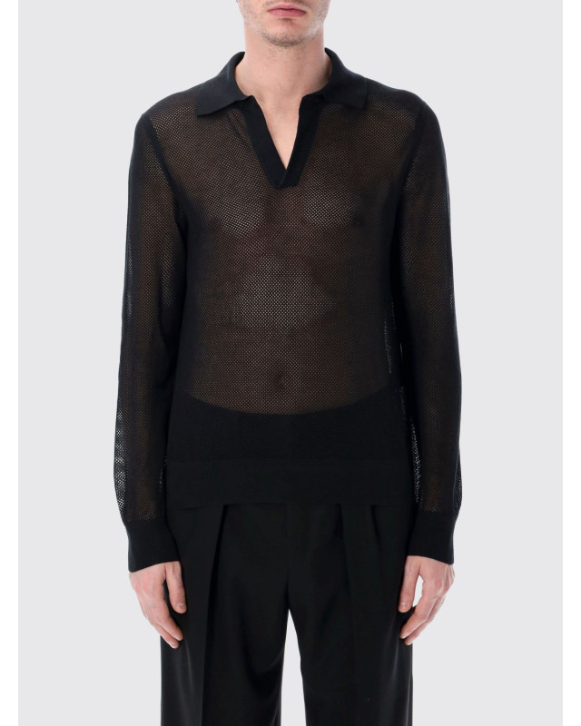 [Tom Ford] T-shirts Long Sleeve SS26 KPL054YMC046 NAA