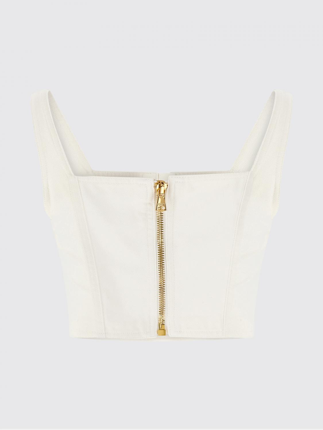 [Balmain] Tank top SS26 GF1AD214DG14 0FC