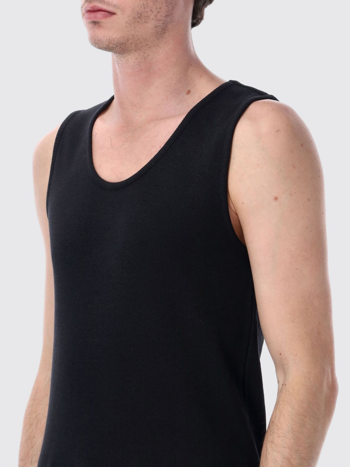 [LEMAIRE] T-shirts Sleeveless SS26 TS0006LJ1030 BK999
