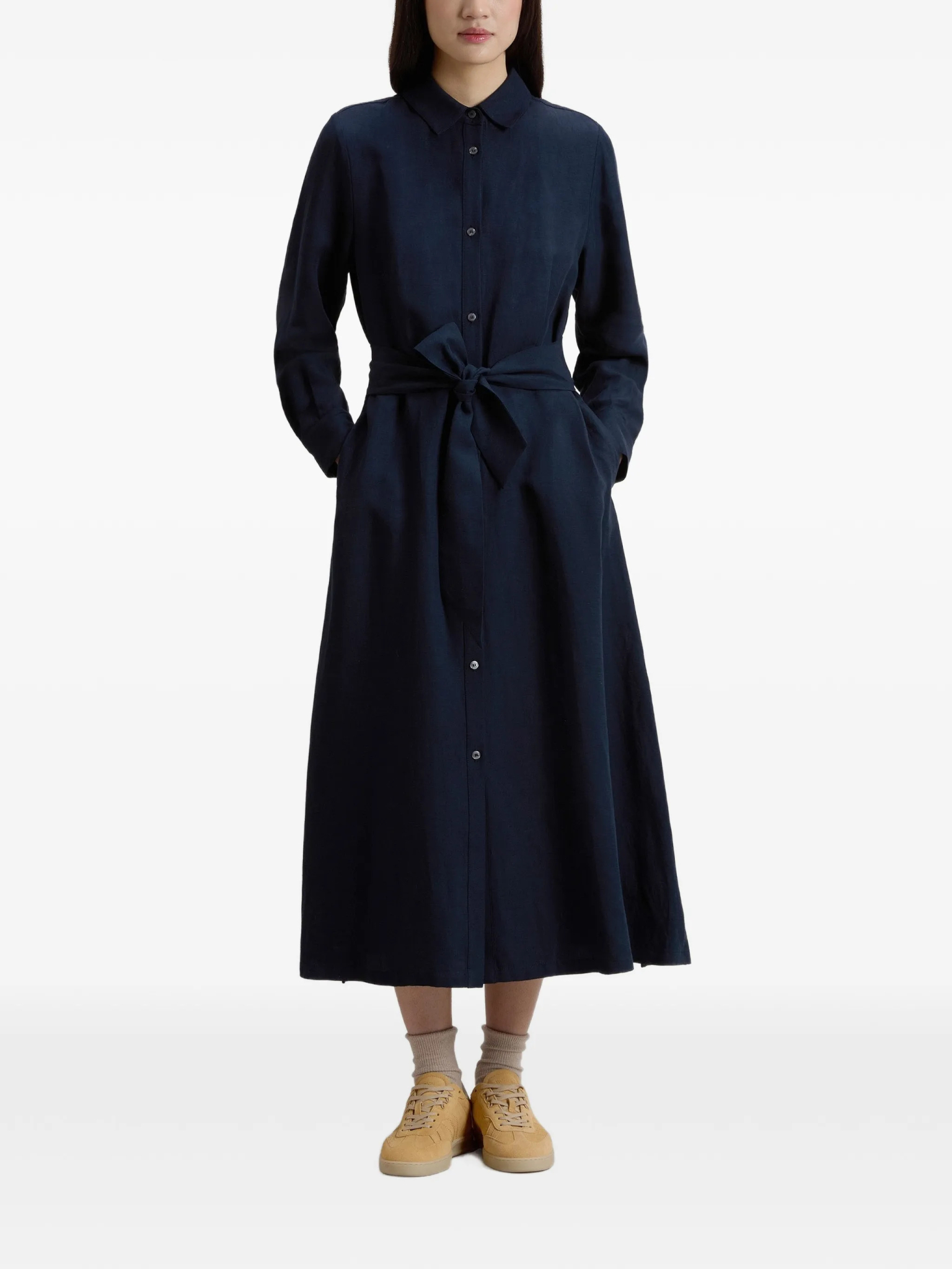 [Woolrich] Long sleeve dress SS26 CFWWDR2019FRUT30433989