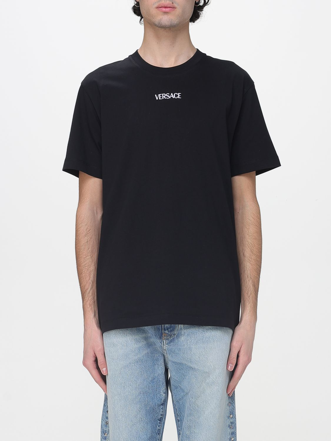 [Versace] T-shirts Short Sleeve SS26 10139441A16455 1B000