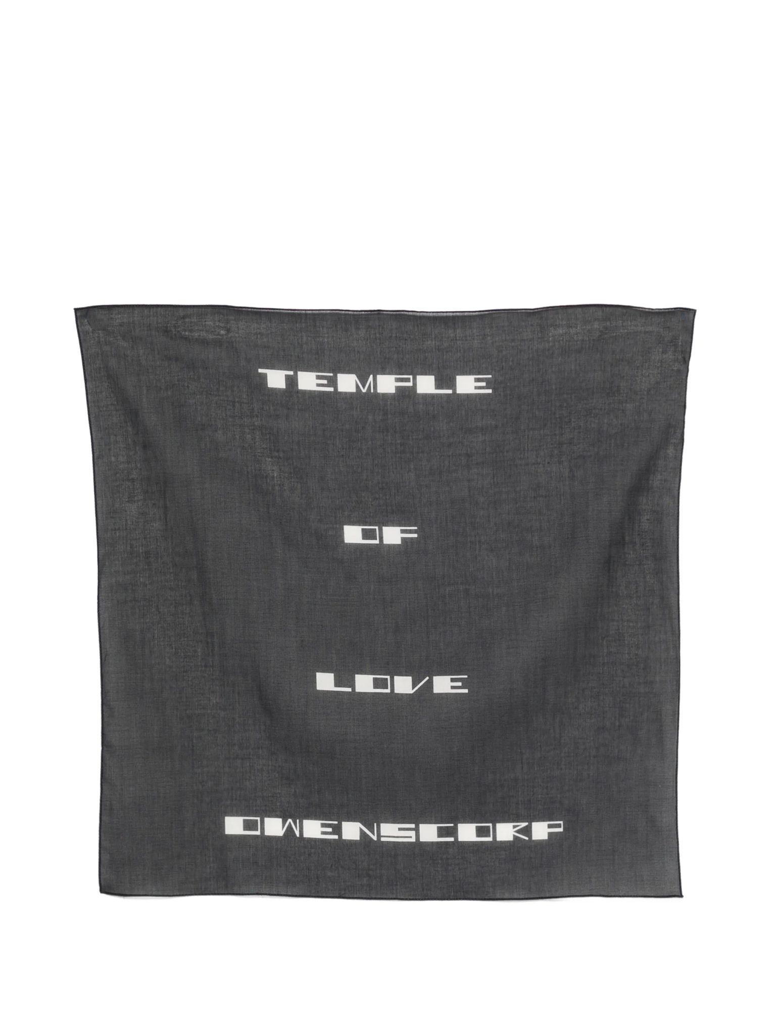 [RICK OWENS DRKSHDW] Scarf SS26 DA01F4471SCAEP70911