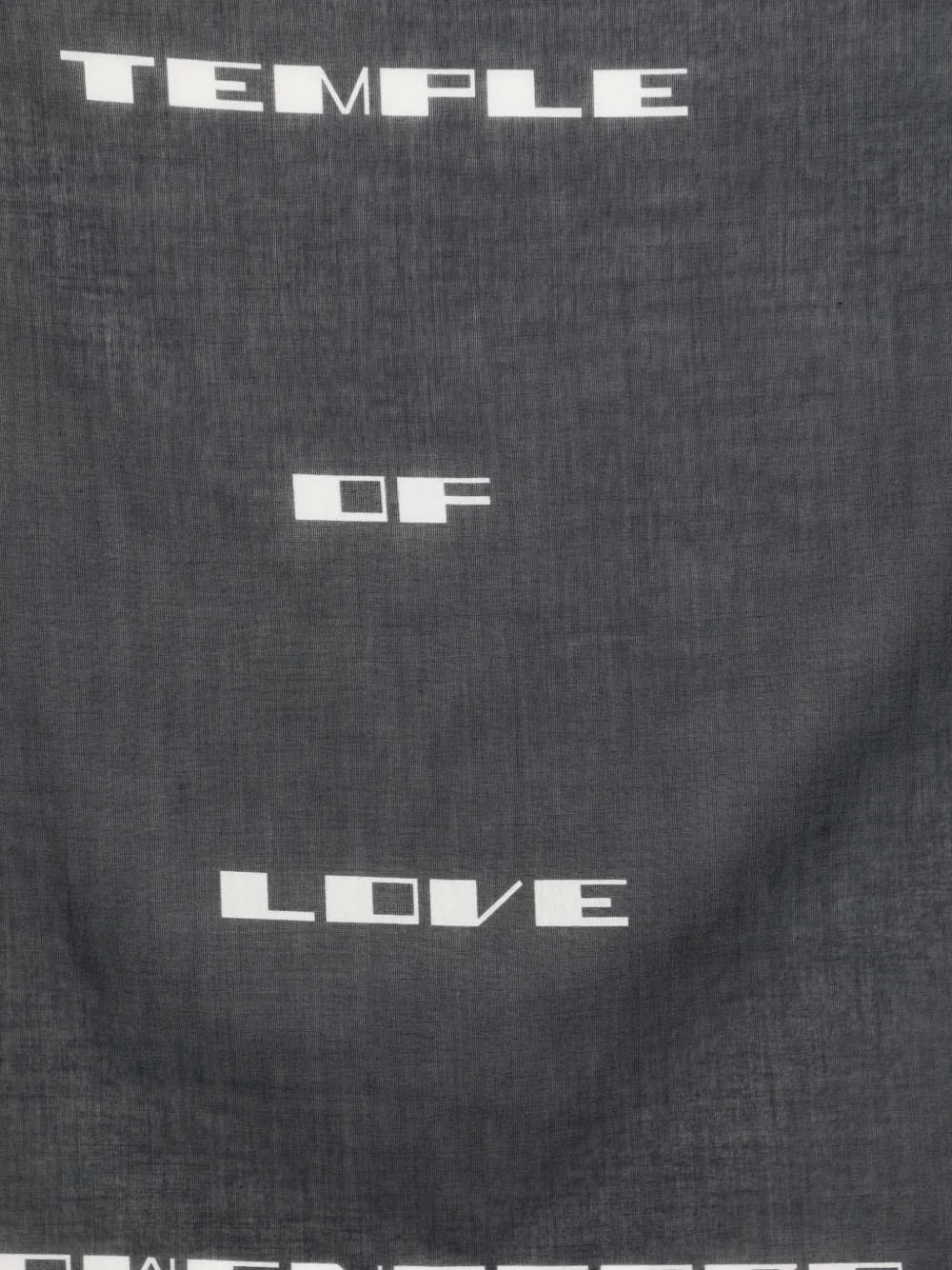 [RICK OWENS DRKSHDW] Scarf SS26 DA01F4471SCAEP70911