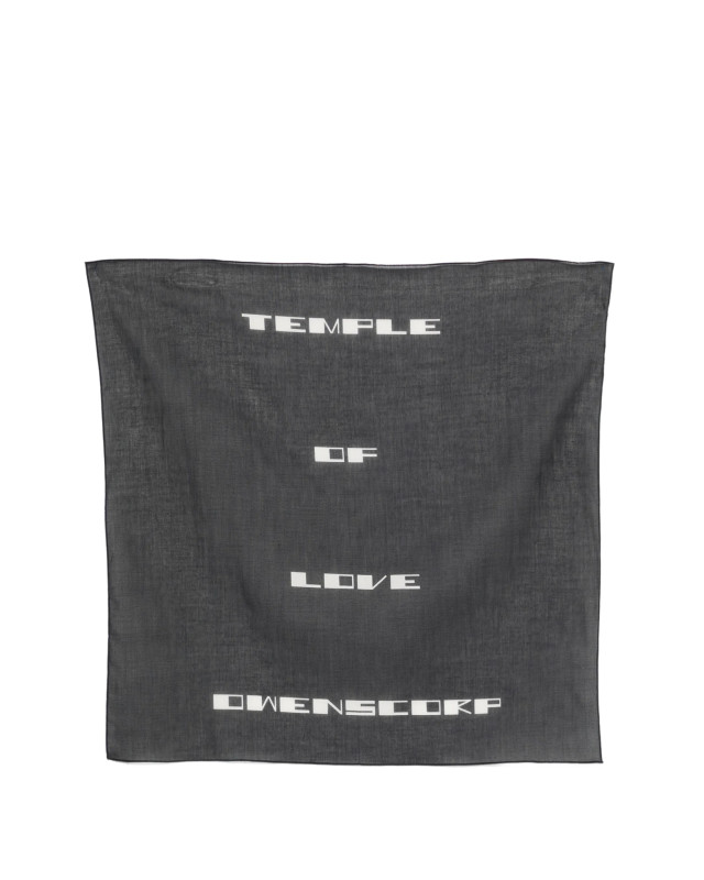 [RICK OWENS DRKSHDW] Scarf SS26 DA01F4471SCAEP70911