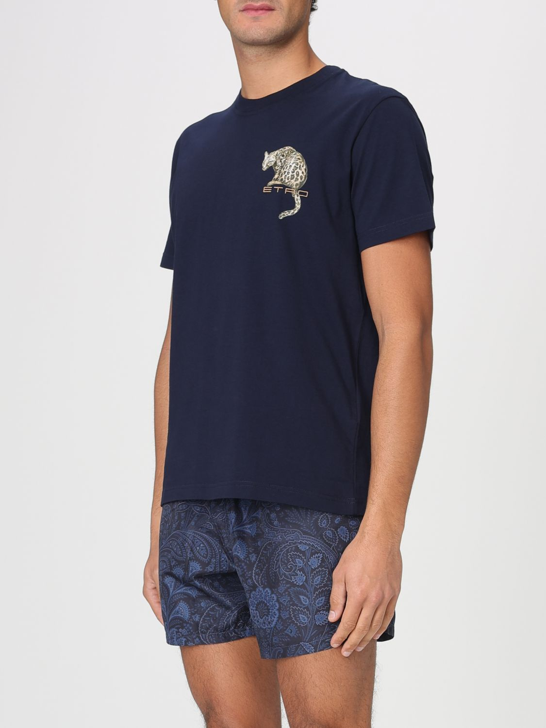 [Etro] T-shirts Short Sleeve SS26 MRMA0002AR465 B0065