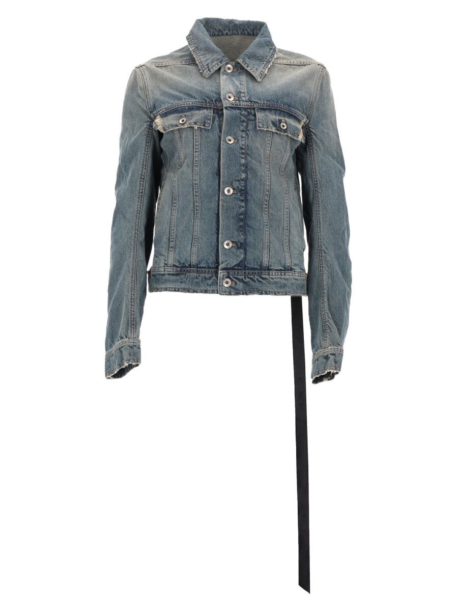 [RICK OWENS DRKSHDW] Denim Jacket SS26 DS01F4701DWB06