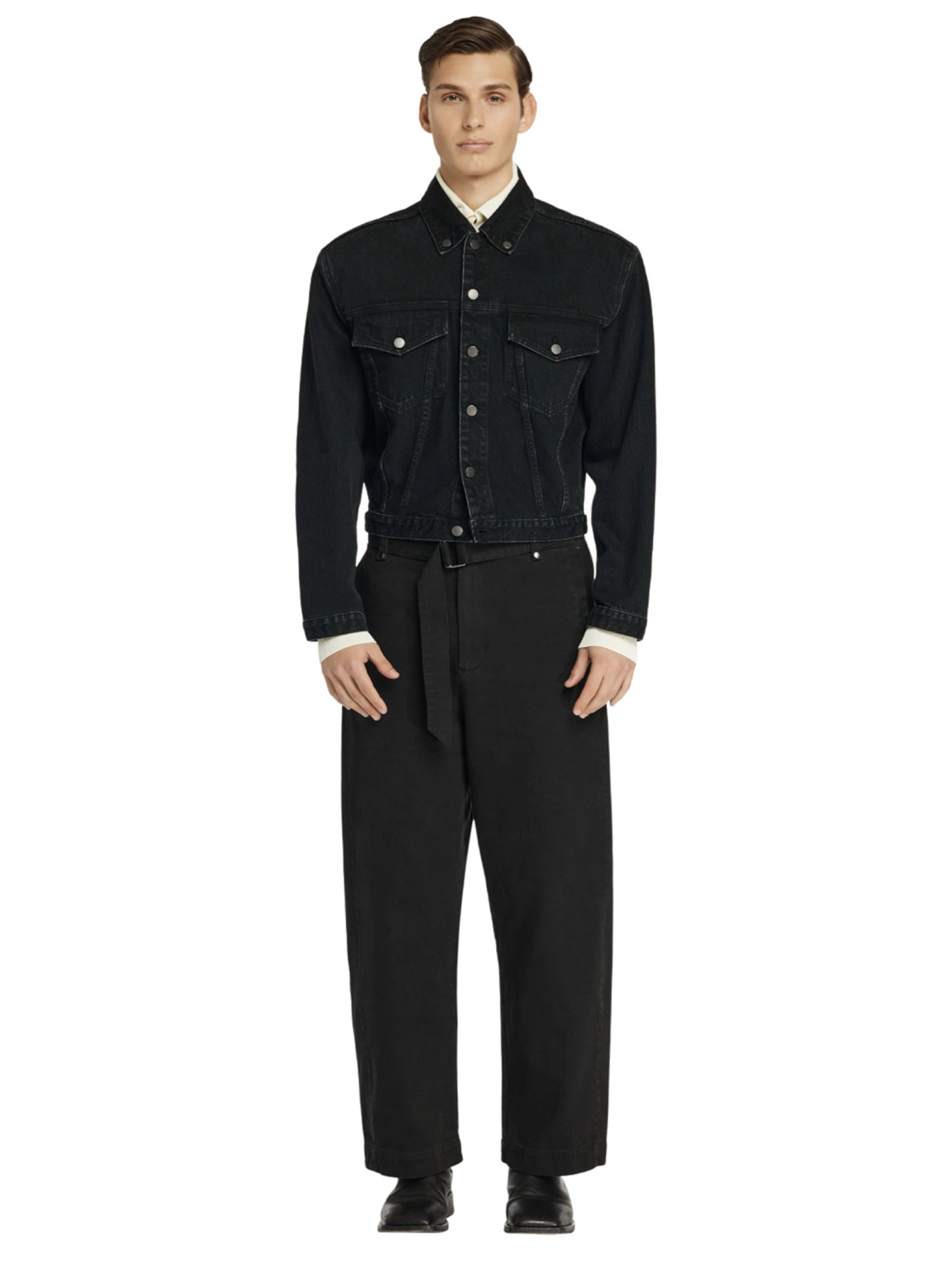 [Entire Studios] Trousers SS26 ESSS26PA11012BLACKCOTTON