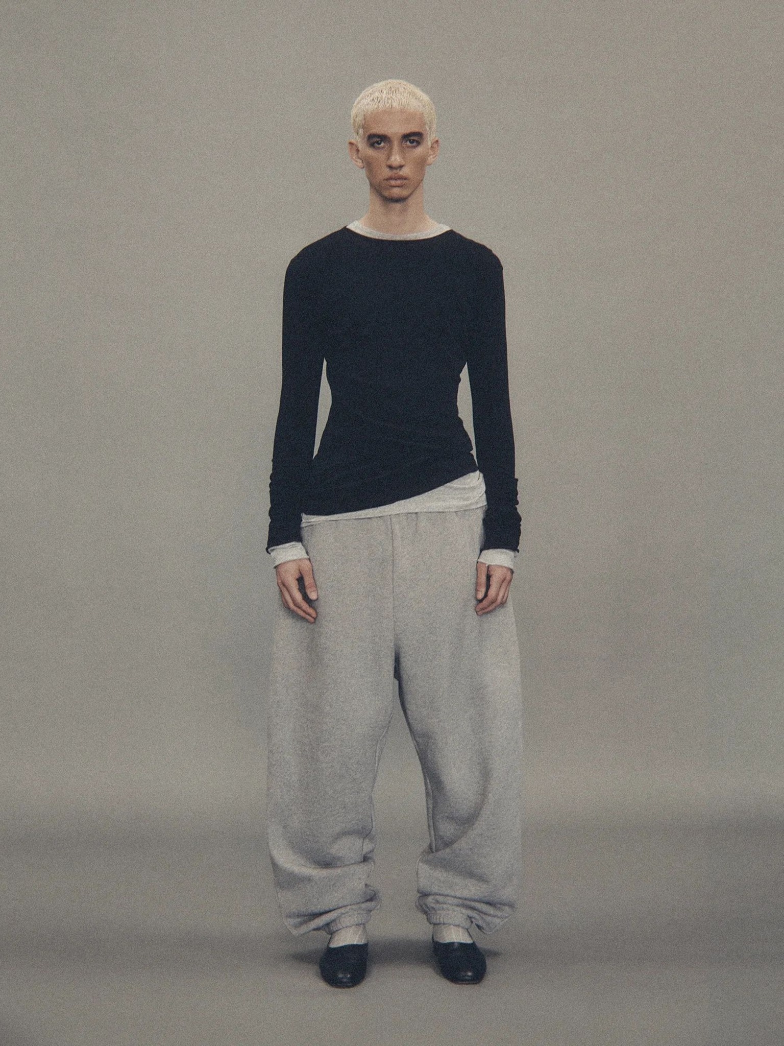 [Entire Studios] Jogger pants SS26 ESSS26PA03012GREYMARLE