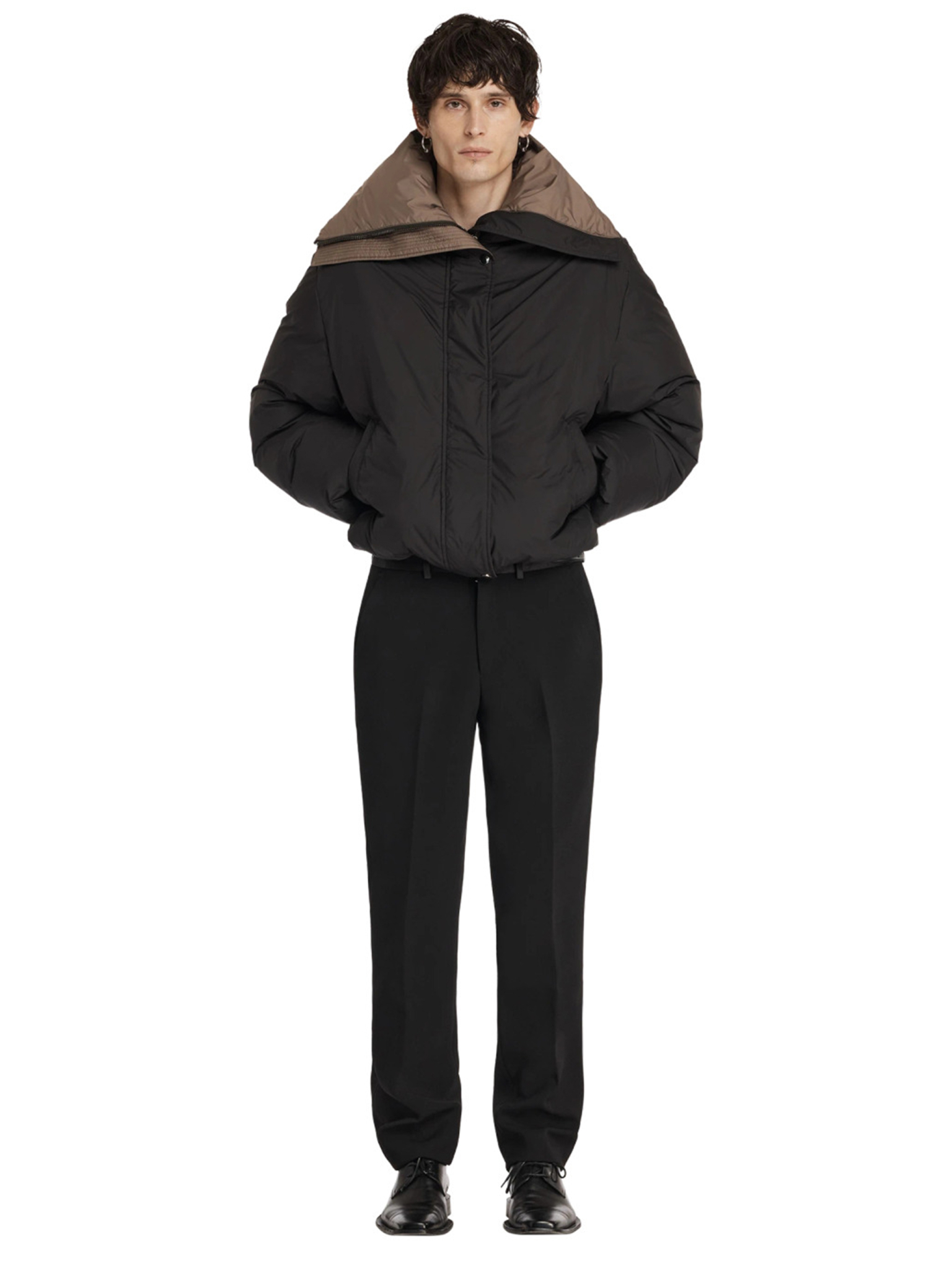 [Entire Studios] Down jacket SS26 ESSS26JA02016BLACKWOOD
