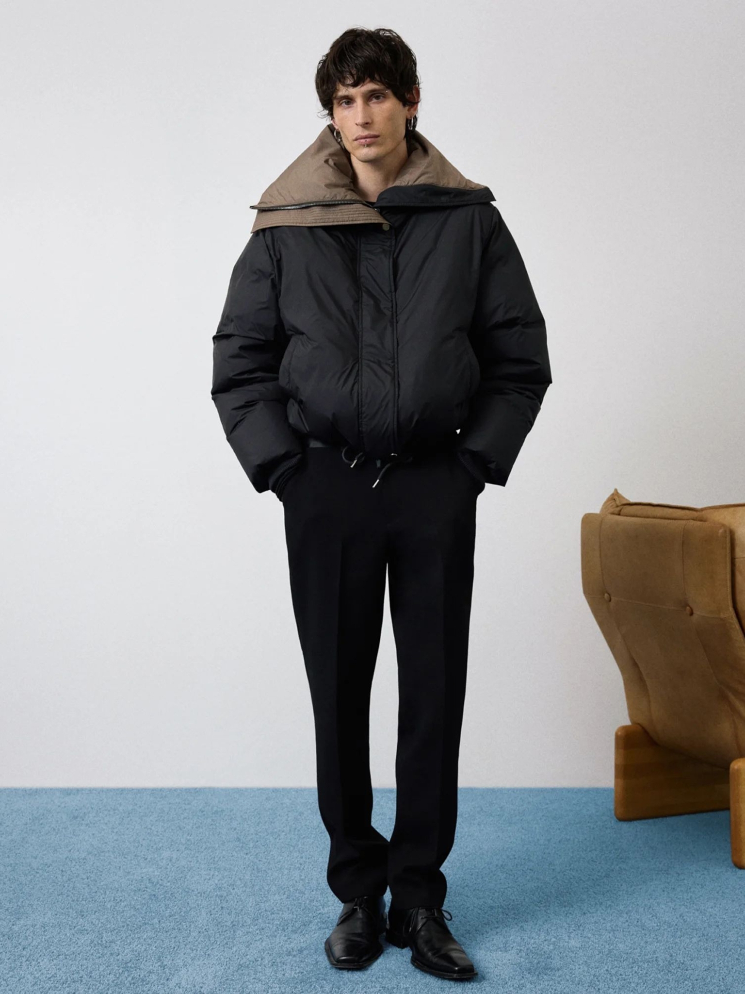 [Entire Studios] Down jacket SS26 ESSS26JA02016BLACKWOOD