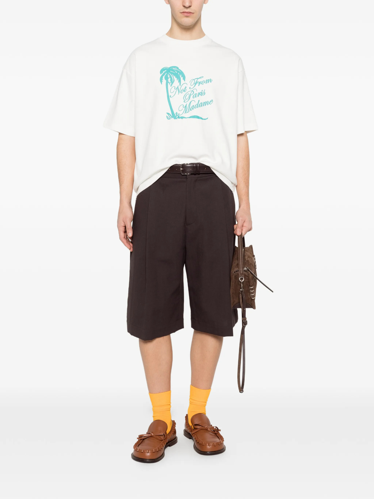 [DROLE DE MONSIEUR] T-shirts Short Sleeve SS26 KTS297CO002OW