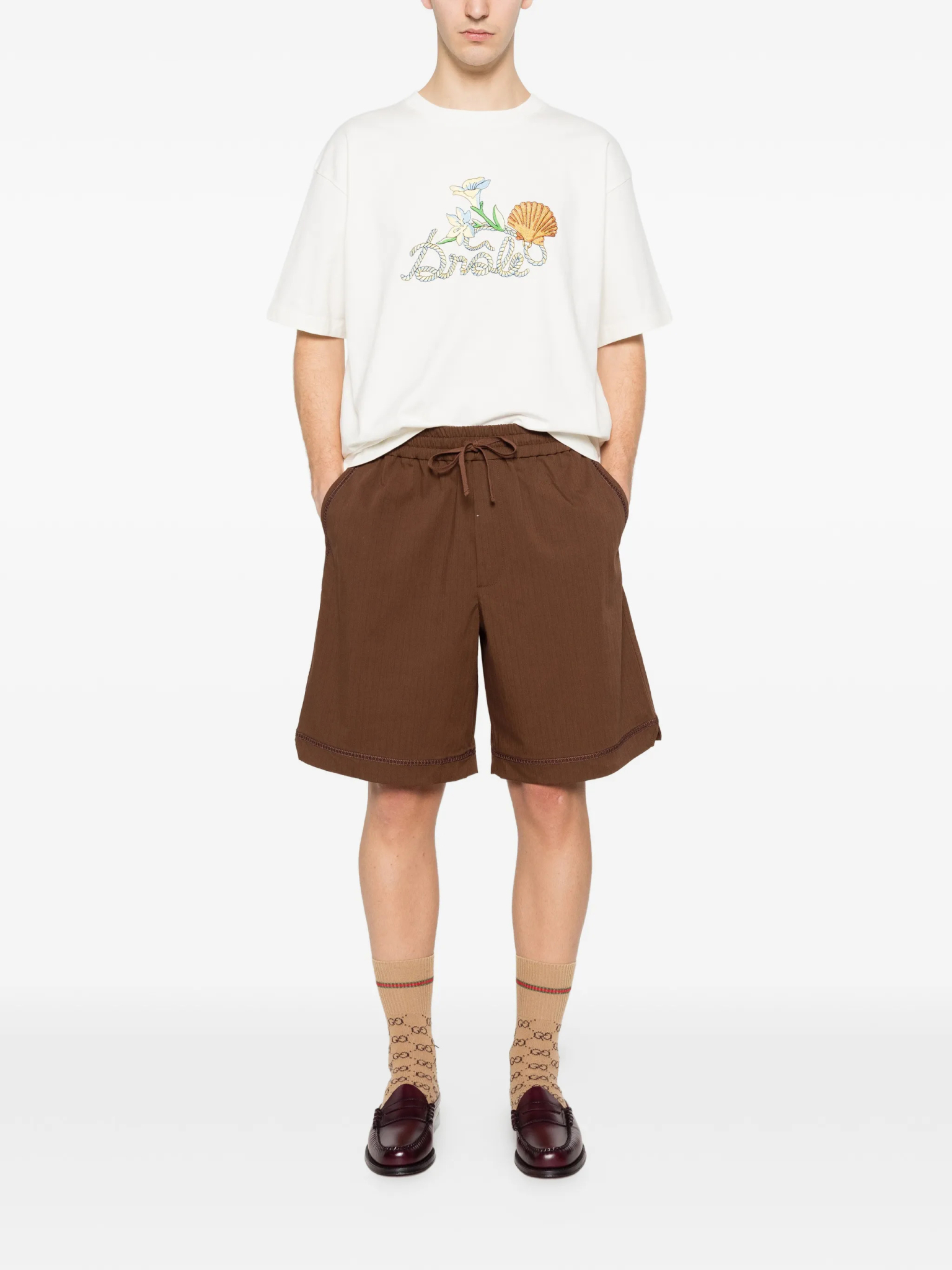 [DROLE DE MONSIEUR] T-shirts Short Sleeve SS26 KTS303CO248OW