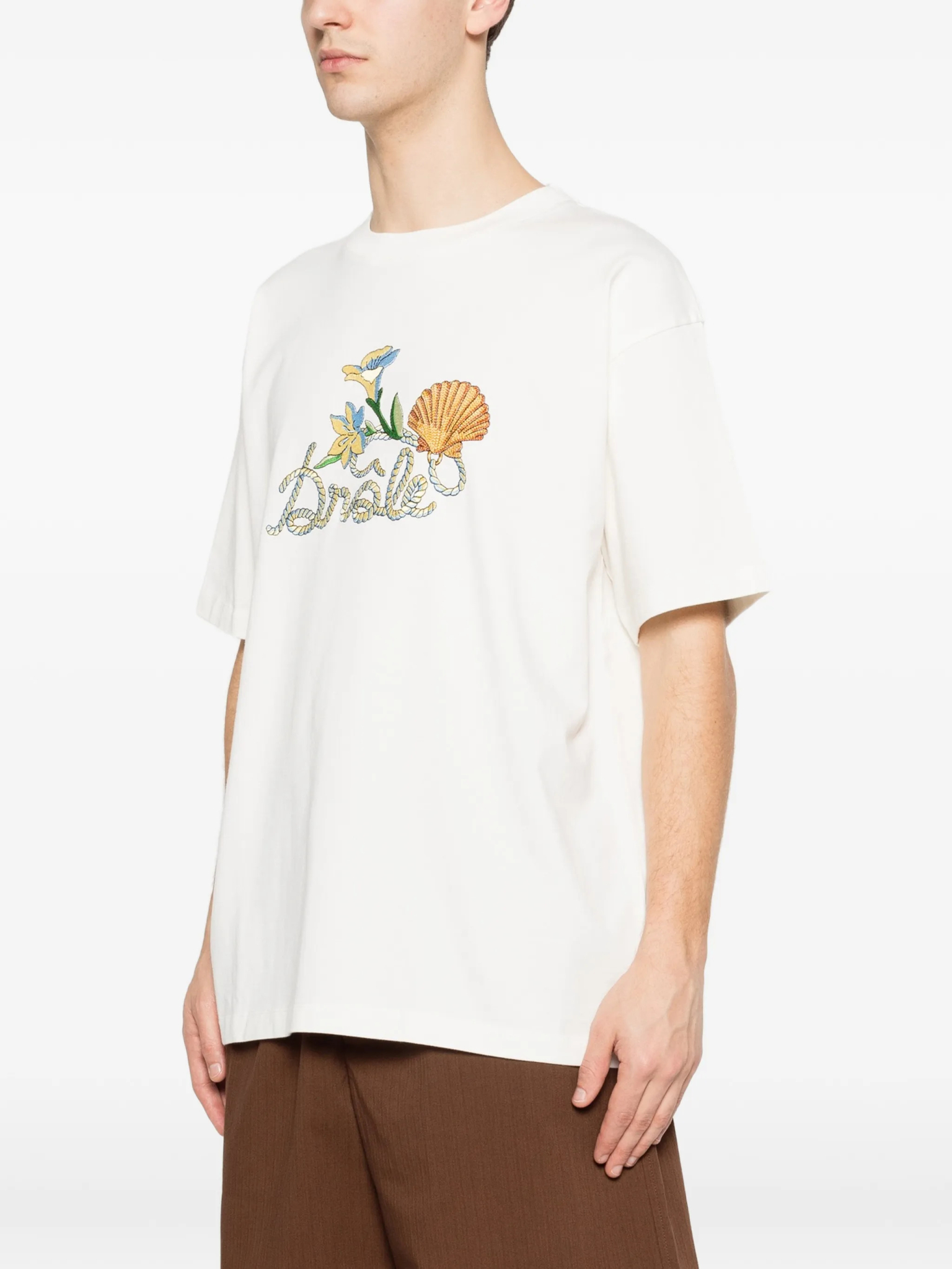 [DROLE DE MONSIEUR] T-shirts Short Sleeve SS26 KTS303CO248OW