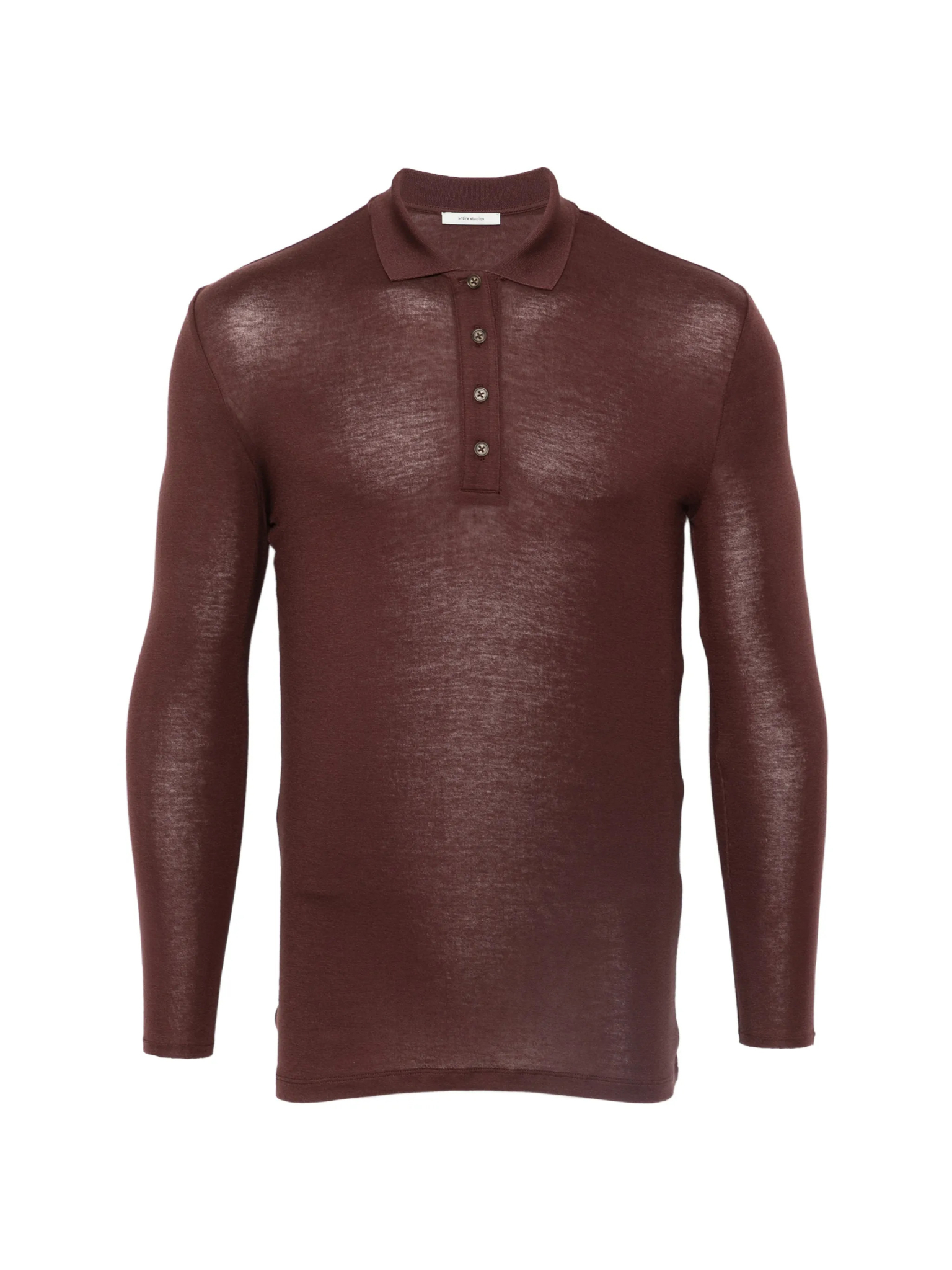 [Entire Studios] T-shirts Long Sleeve SS26 ESSS26PO01241SADDLEWOOD