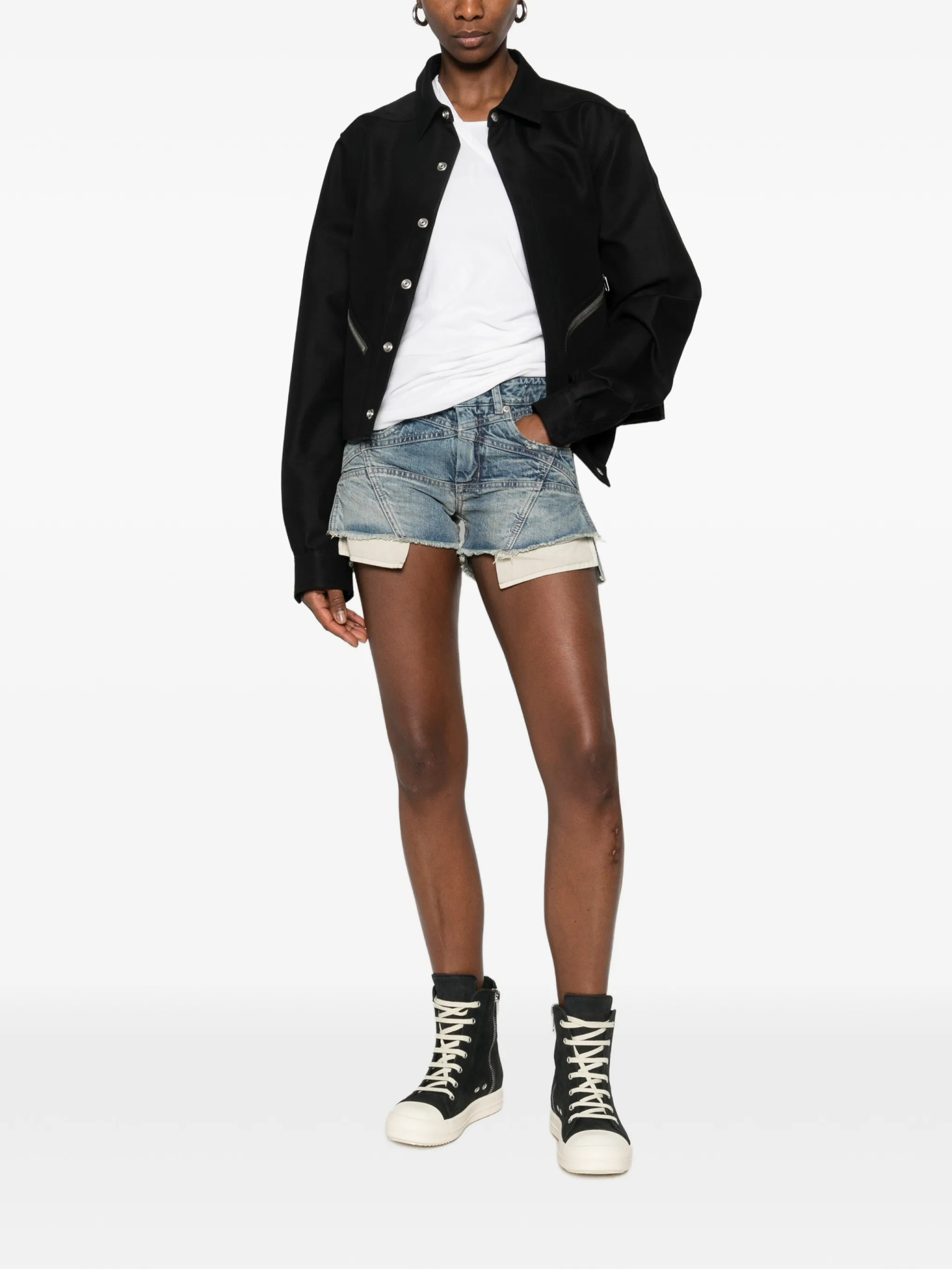 [RICK OWENS DRKSHDW] Shorts SS26 DS01F4300DWBET206