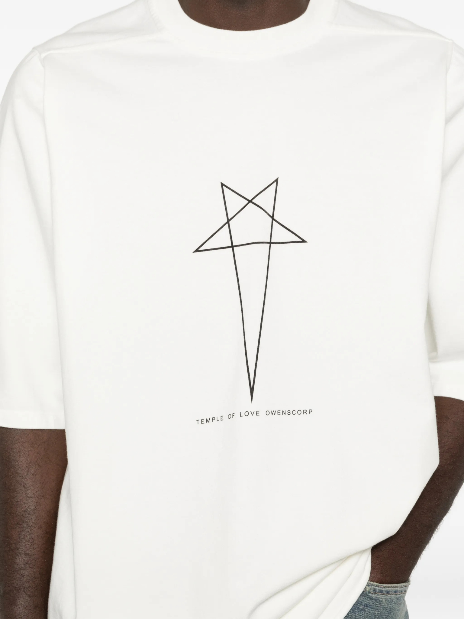 [RICK OWENS DRKSHDW] T-shirts Short Sleeve SS26 DU01F4274RIGEP31109