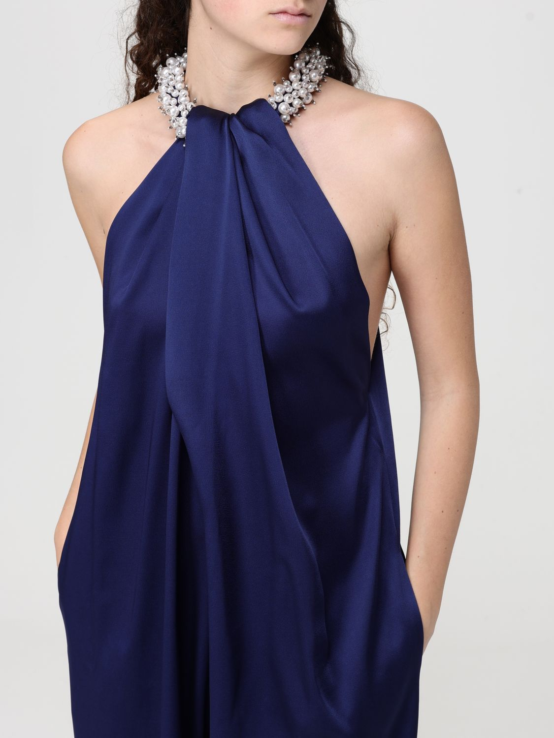 [Stella McCartney] Sleeveless dress SS26 6101063FU302 4000