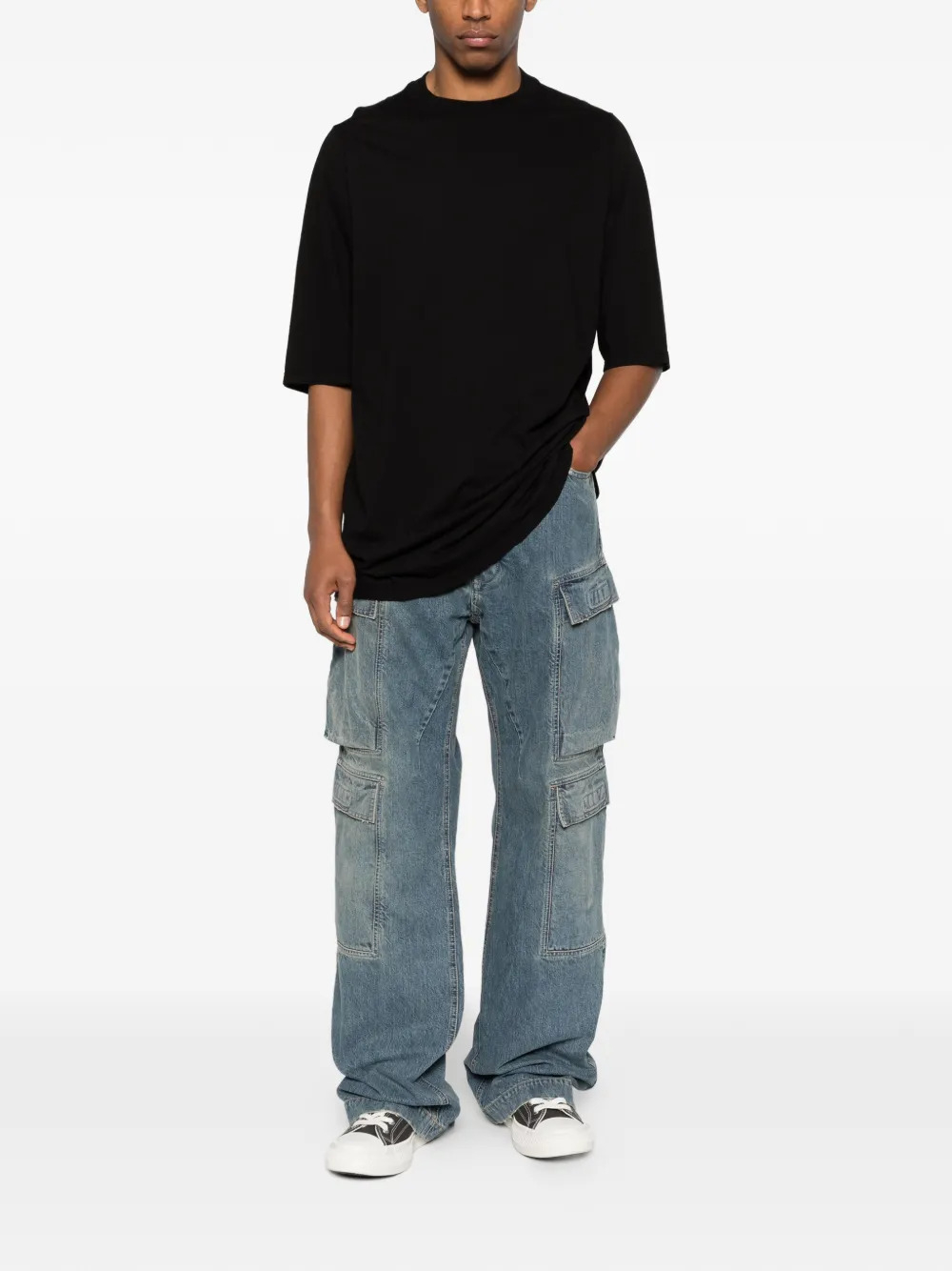 [RICK OWENS DRKSHDW] Jeans SS26 DU01F4361DWB06