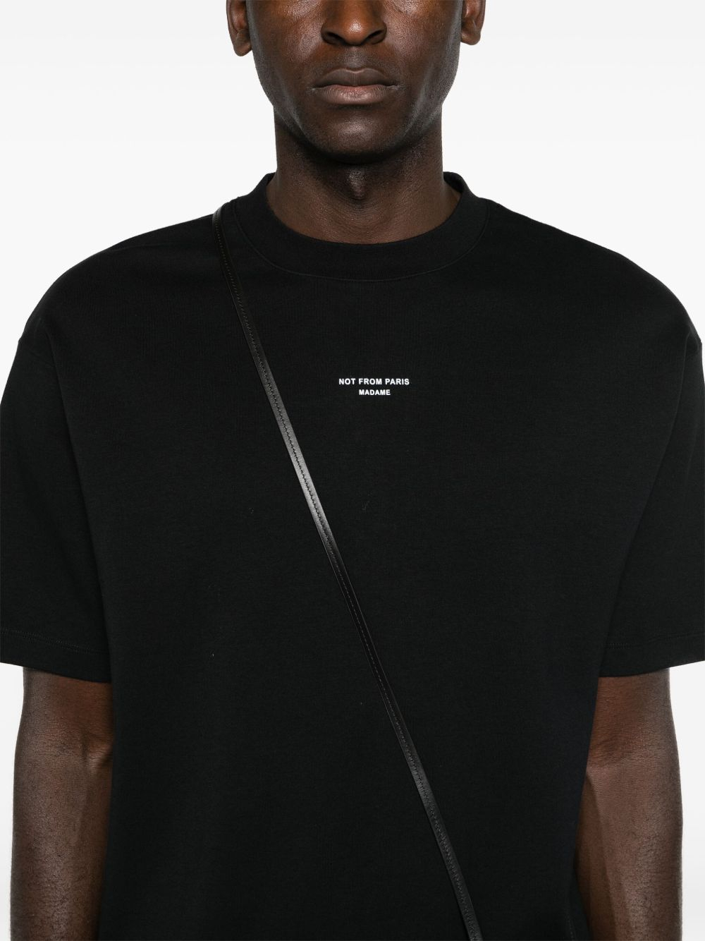 [DROLE DE MONSIEUR] T-shirts Short Sleeve SS26 PERMTS202CO002BL
