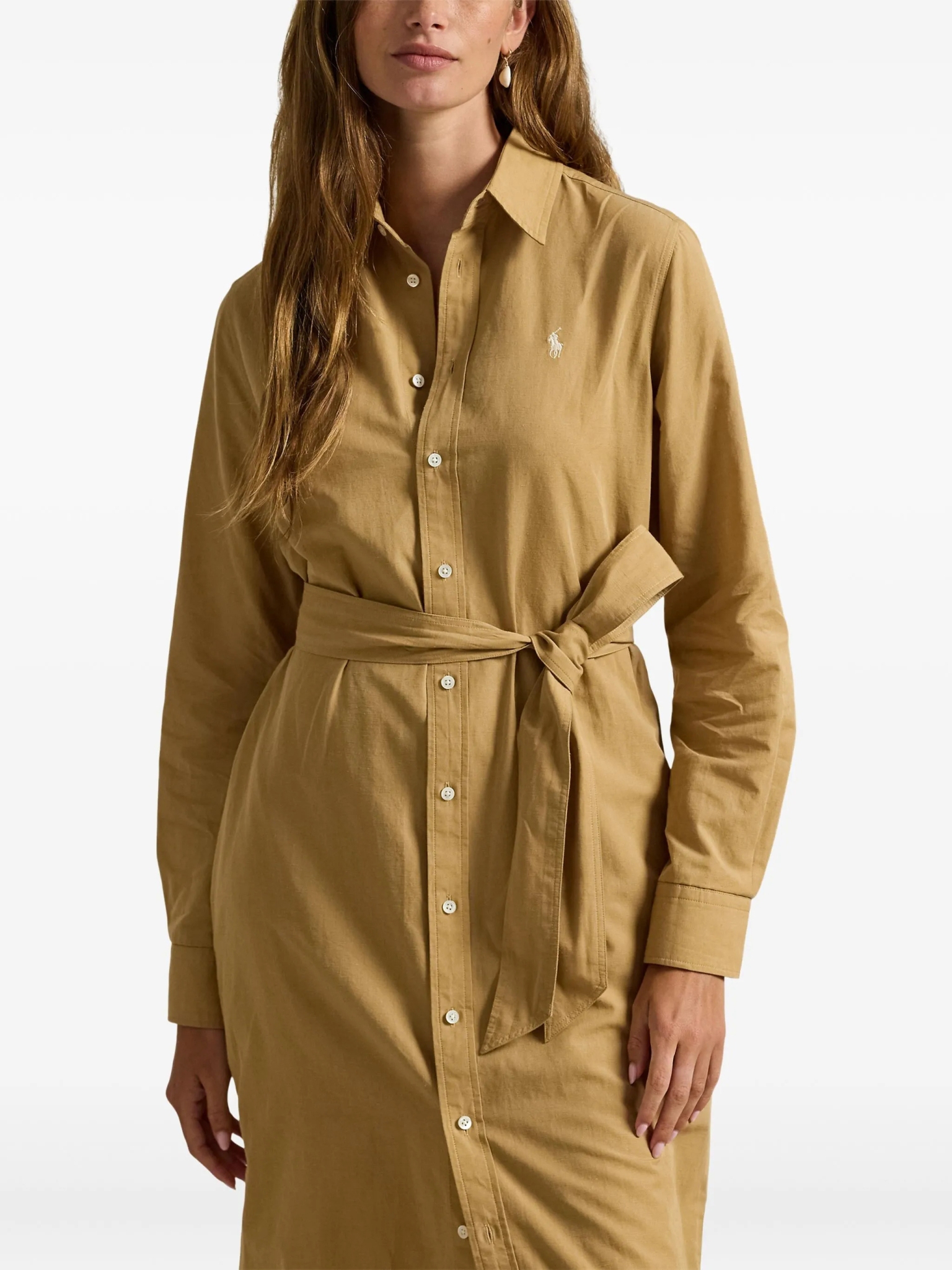 [Polo Ralph Lauren] Long sleeve dress SS26 211A96346002