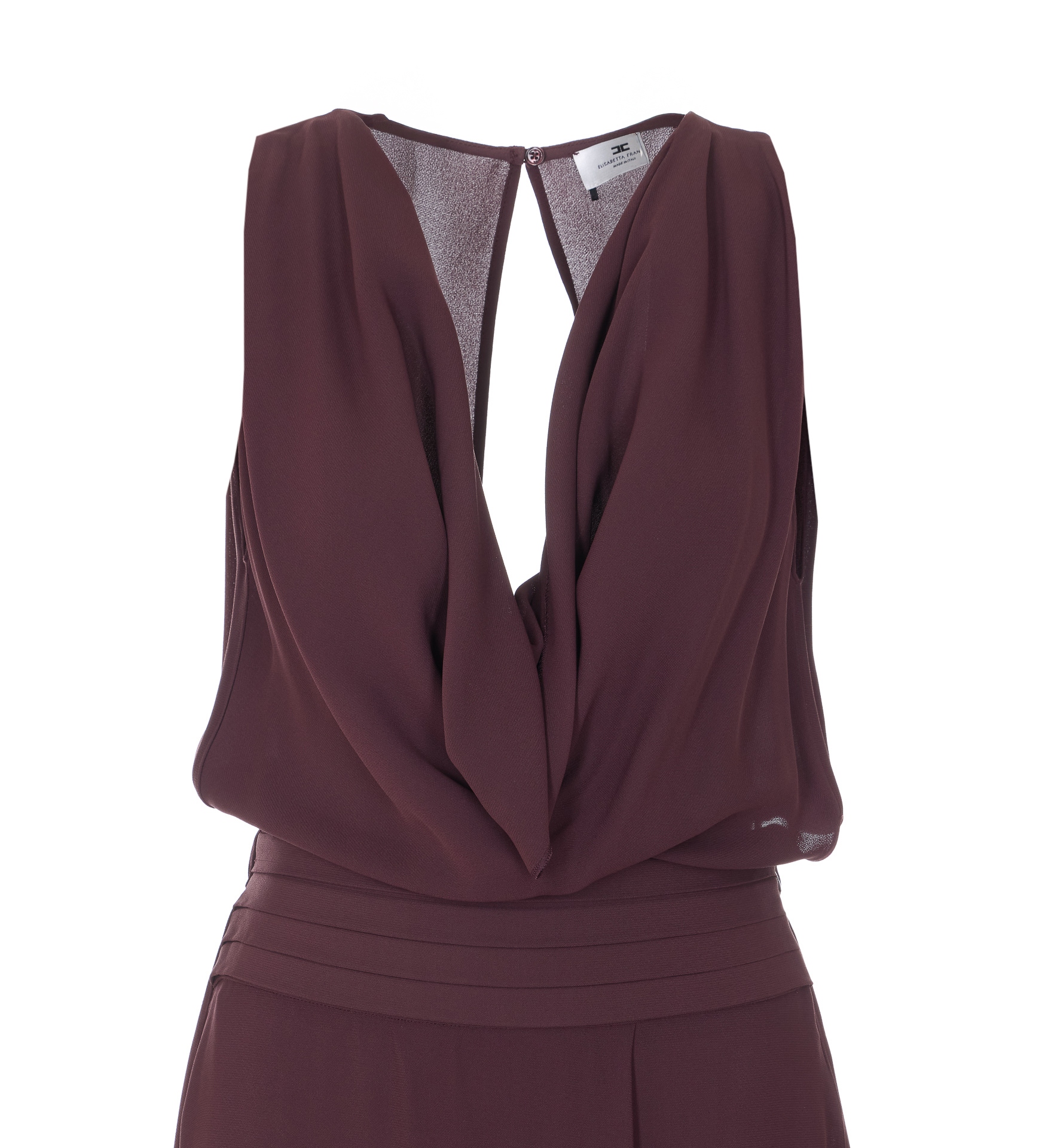 [ELISABETTA FRANCHI] Sleeveless dress SS26 AB88461E2644
