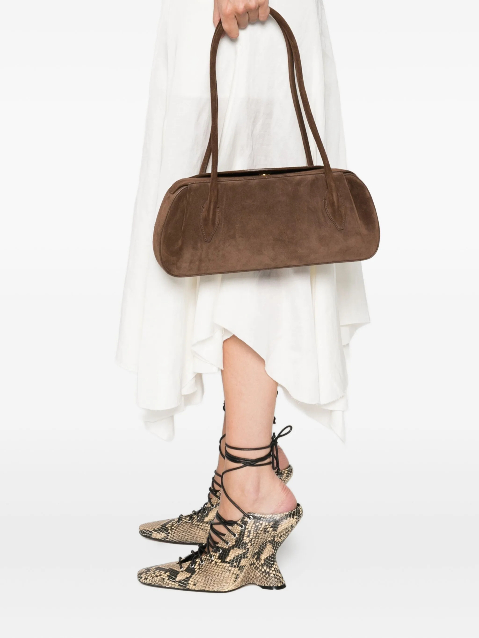 [YUZEFI] Shoulder bag SS26 YUZCOHBOYSBS004CHOCOLATE