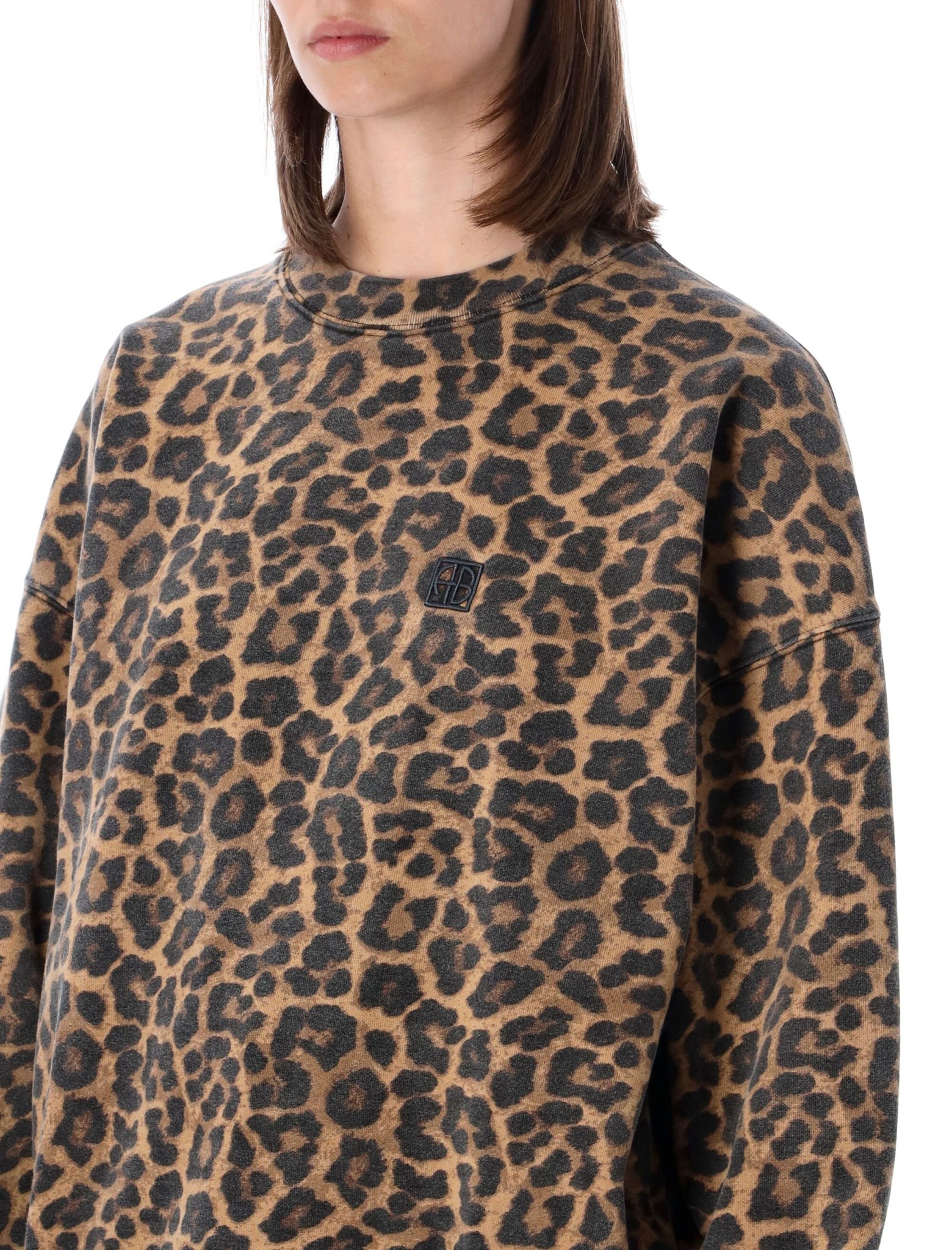 [Anine Bing] Sweatshirt FW26 A0811155MTL59LEO