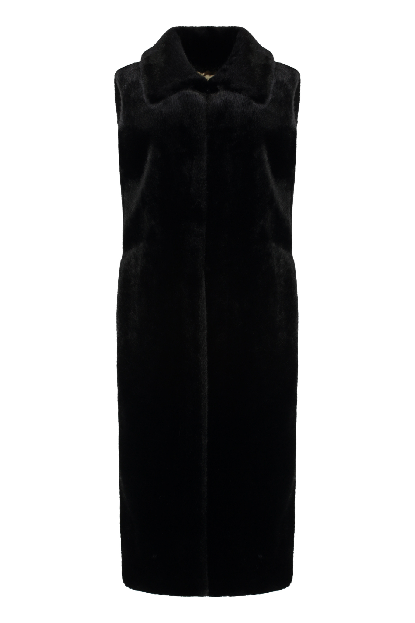 [BB Couture] Fur Jacket FW25 SCARLET_Black