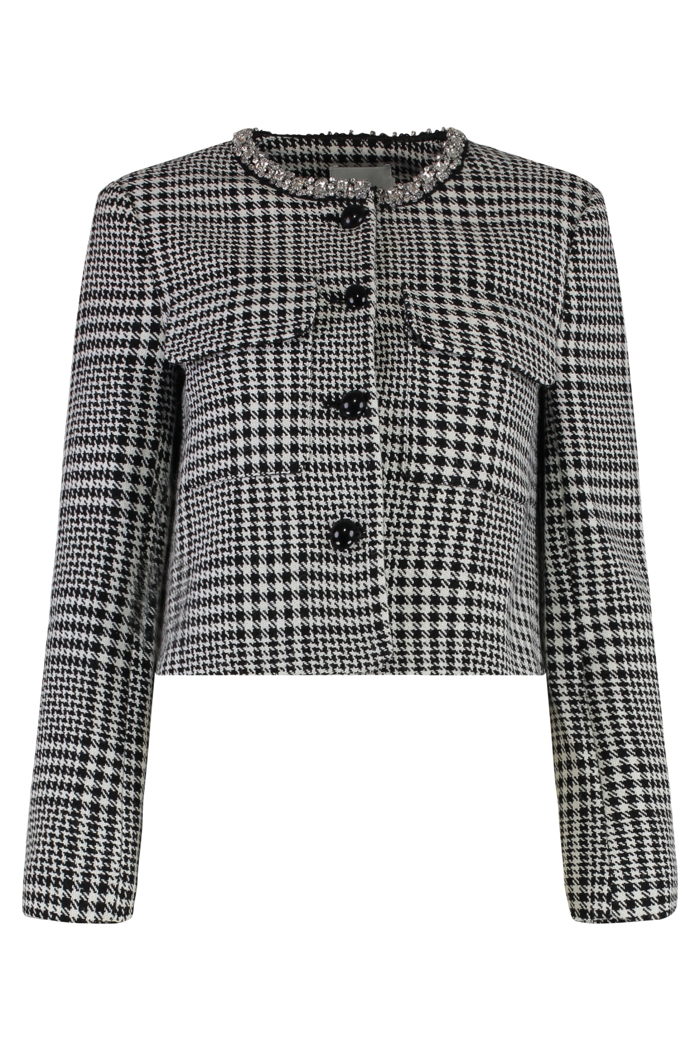 [SELF PORTRAIT] Casual Jacket FW25 PF25111JBW_BLACKANDWHITE