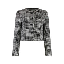 [SELF PORTRAIT] Casual Jacket FW25 PF25111JBW_BLACKANDWHITE