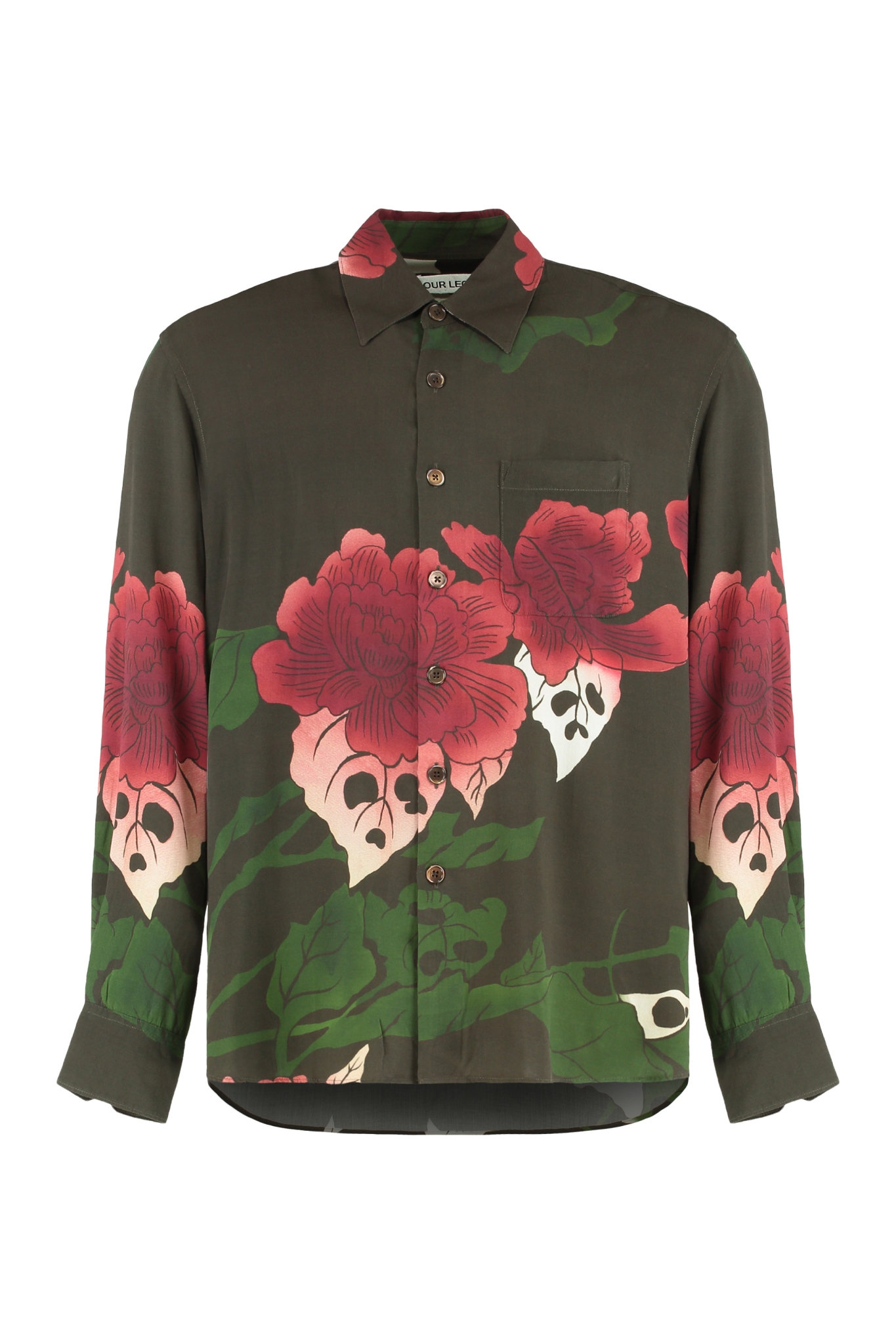 [Our Legacy] Shirts Long Sleeve FW25 M4252AH_HELLOFWEENPRINT