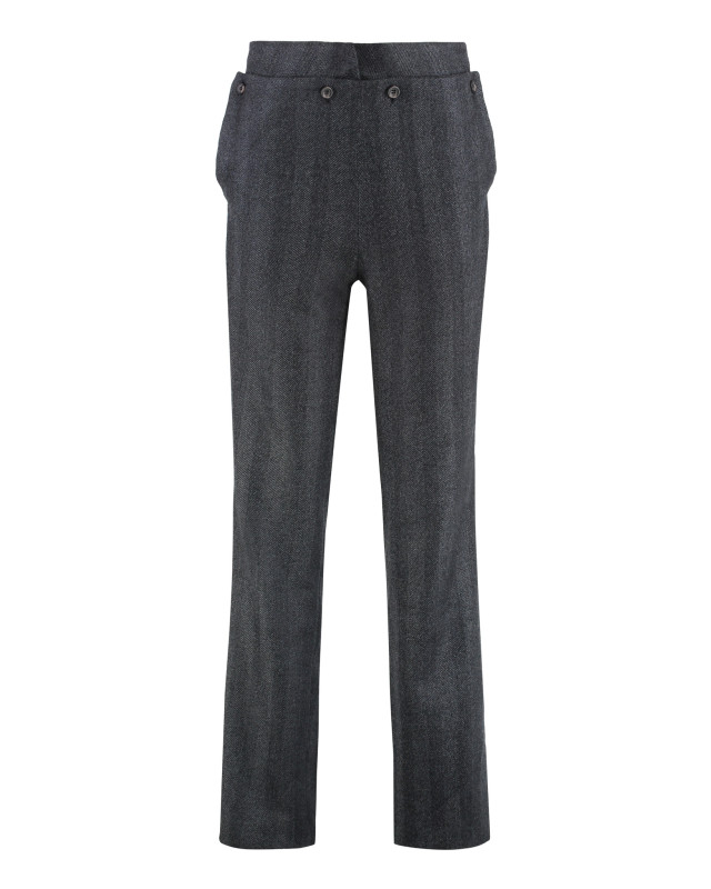 [BATAKOVIC] Trousers FW25 FW25BFTDINAPANTS_GREYBLUETWEED