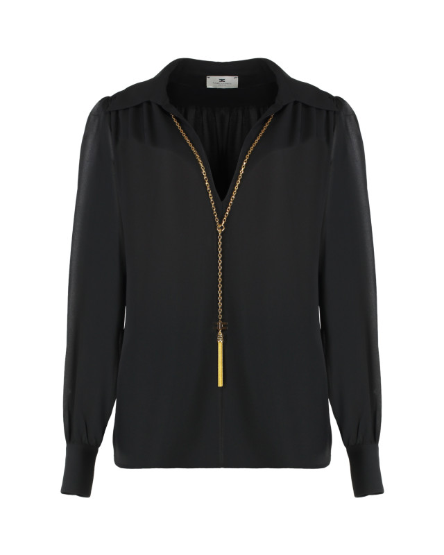 [ELISABETTA FRANCHI] Blouse FW25 CA13357E2_110