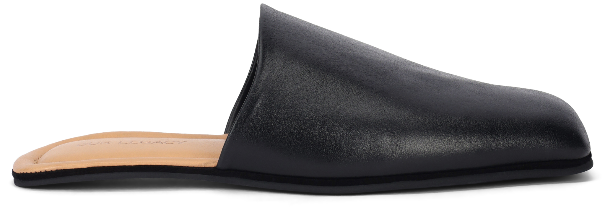 [Our Legacy] Mules SS26 A2257CSS_SOMBRESATINBOVINE