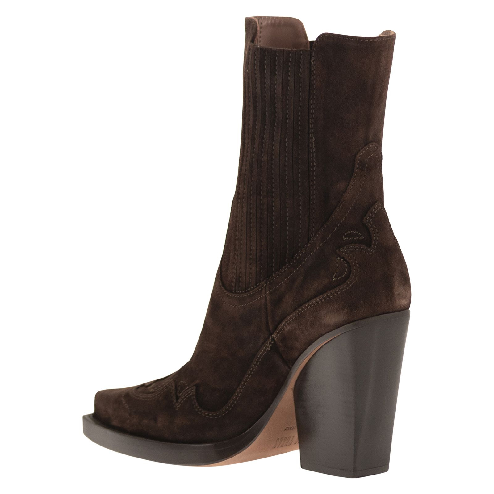 [Paris Texas] Ankle Boots FW26 PX1359XV003 CIOCCOLATO