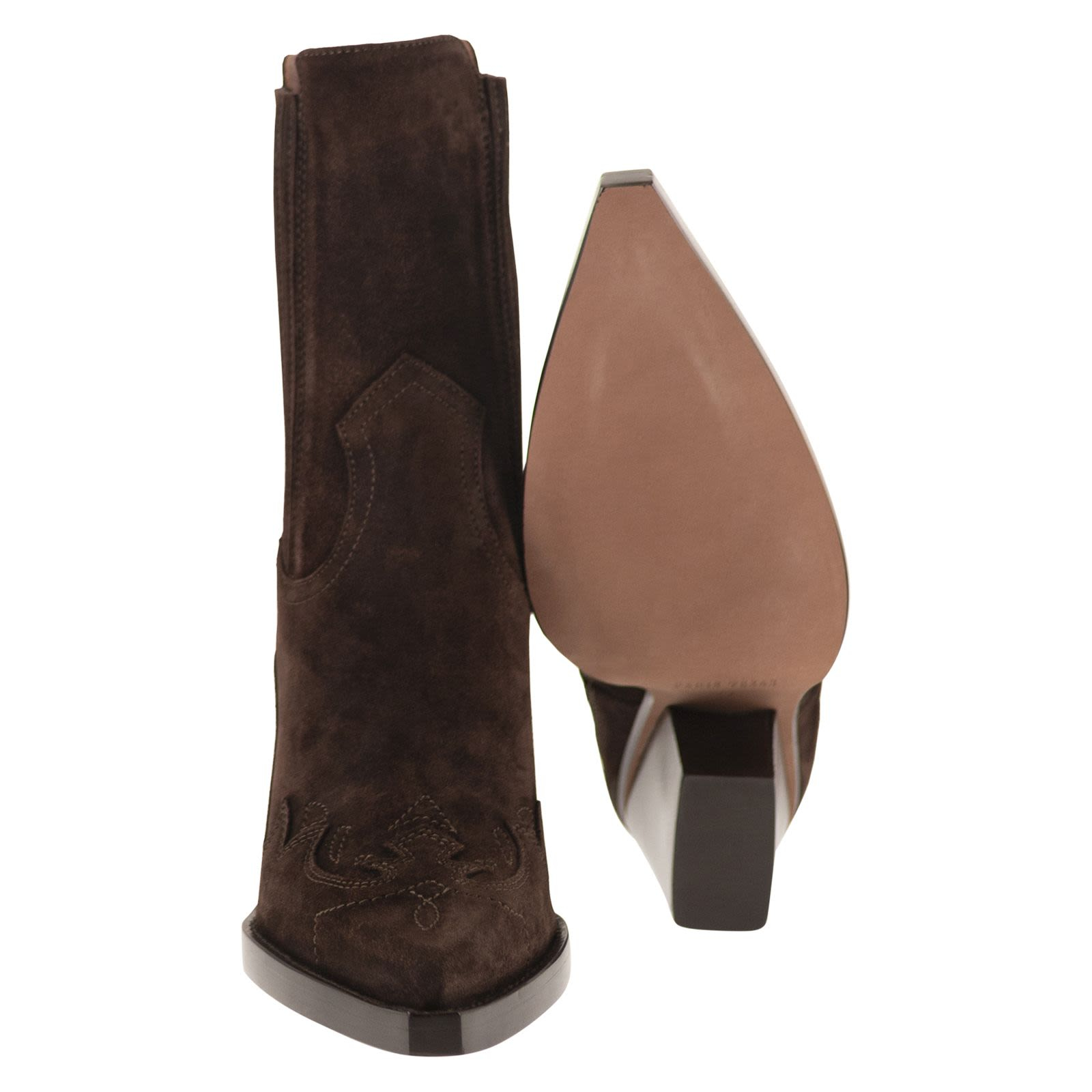 [Paris Texas] Ankle Boots FW26 PX1359XV003 CIOCCOLATO