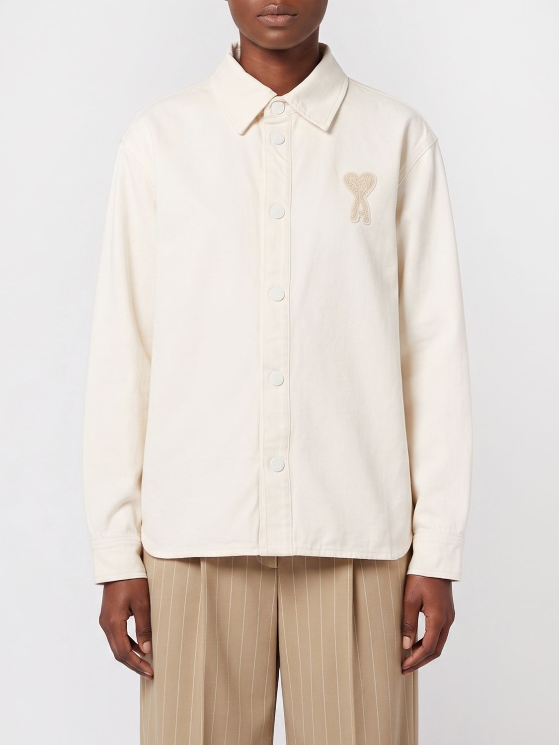 [Ami Paris] Shirts Long Sleeve SS26 UJK897DE0126 136