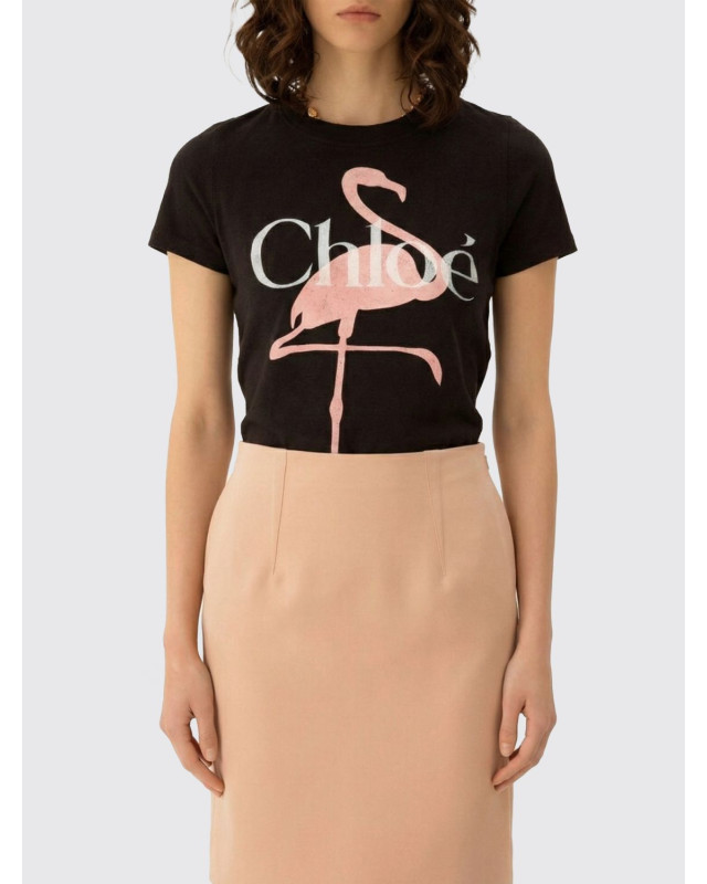[Chloe] T-shirts Short Sleeve SS26 CH26SJH08194 070