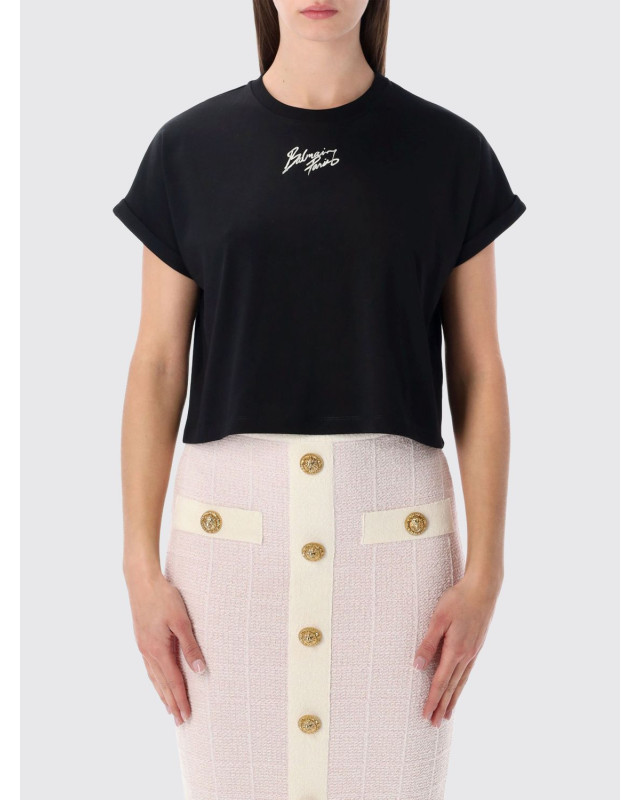 [Balmain] T-shirts Short Sleeve SS26 GF1EE005BD40 EAB