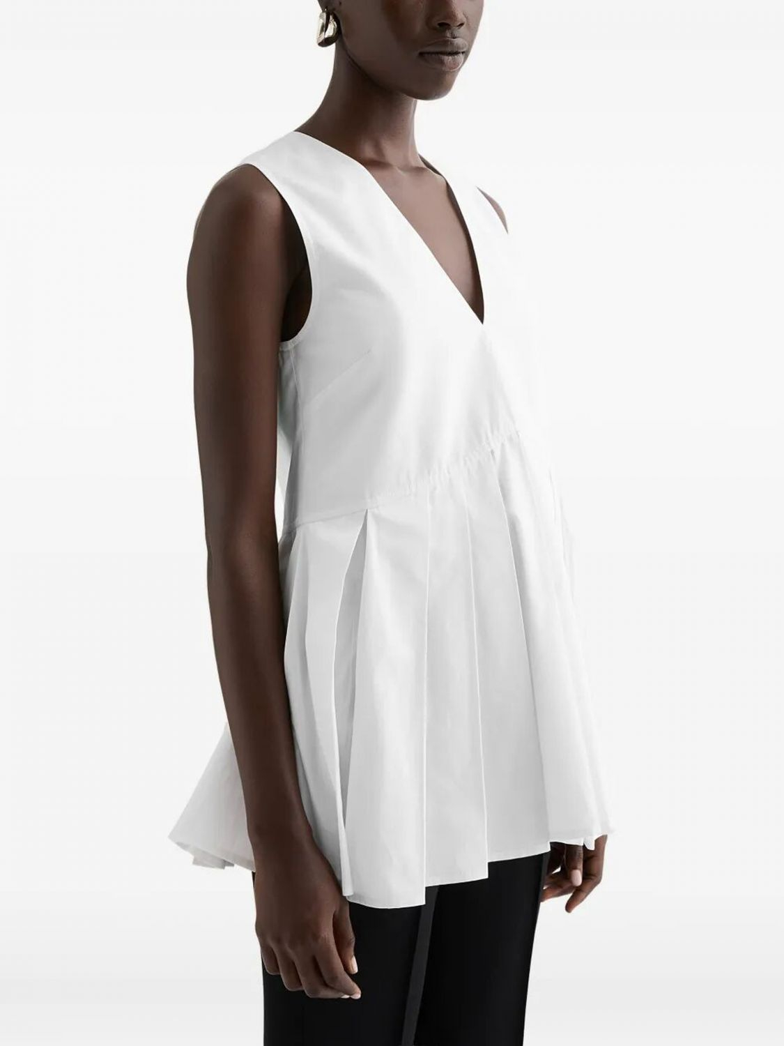 [Jil Sander] T-shirts Sleeveless SS26 J01NC0178J45001 100