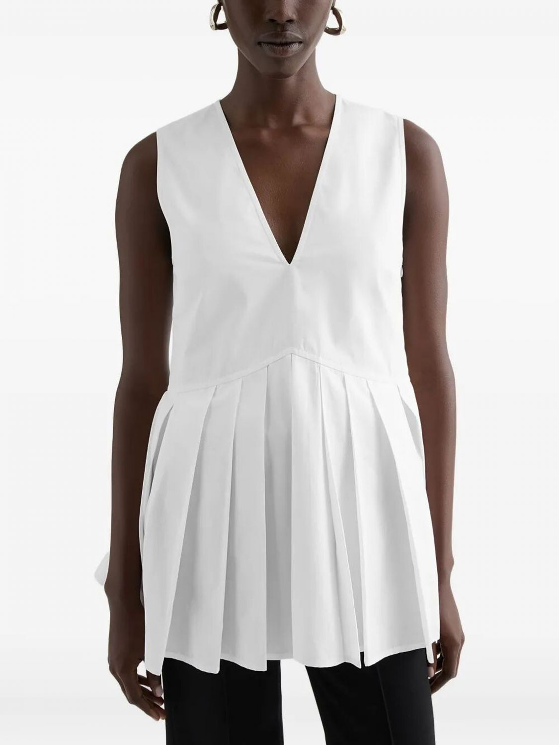 [Jil Sander] T-shirts Sleeveless SS26 J01NC0178J45001 100