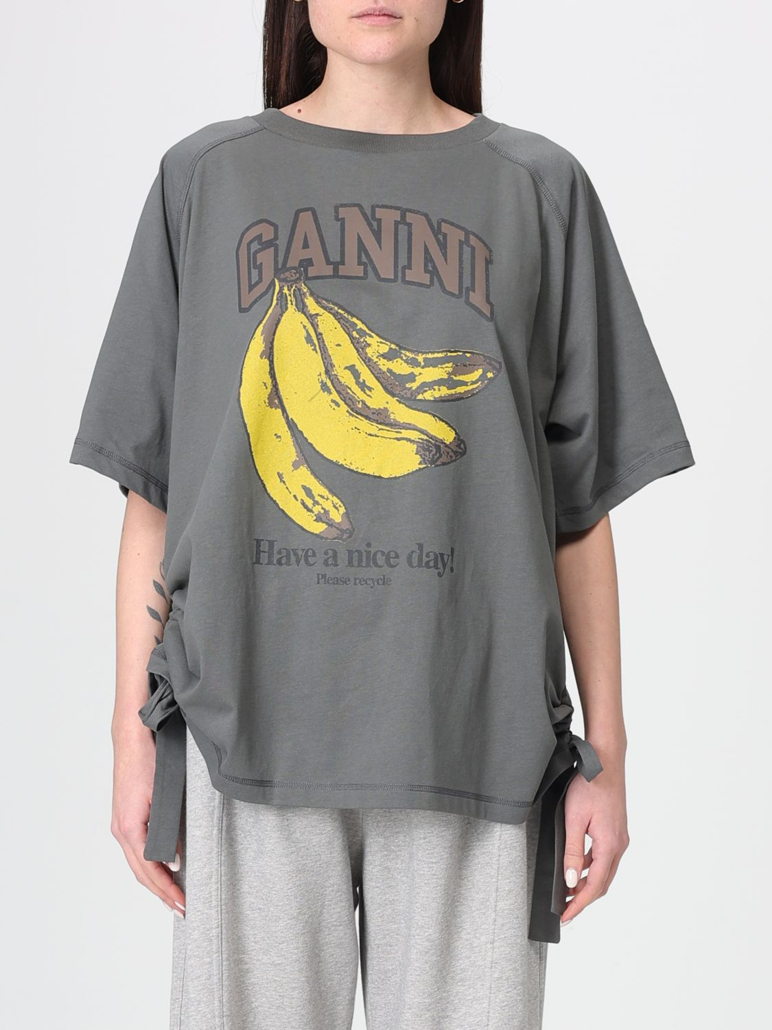 [GANNI] T-shirts Short Sleeve SS26 A1050047 490