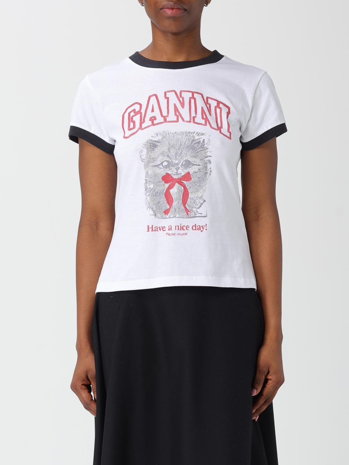 [GANNI] T-shirts Short Sleeve SS26 A1050030 151