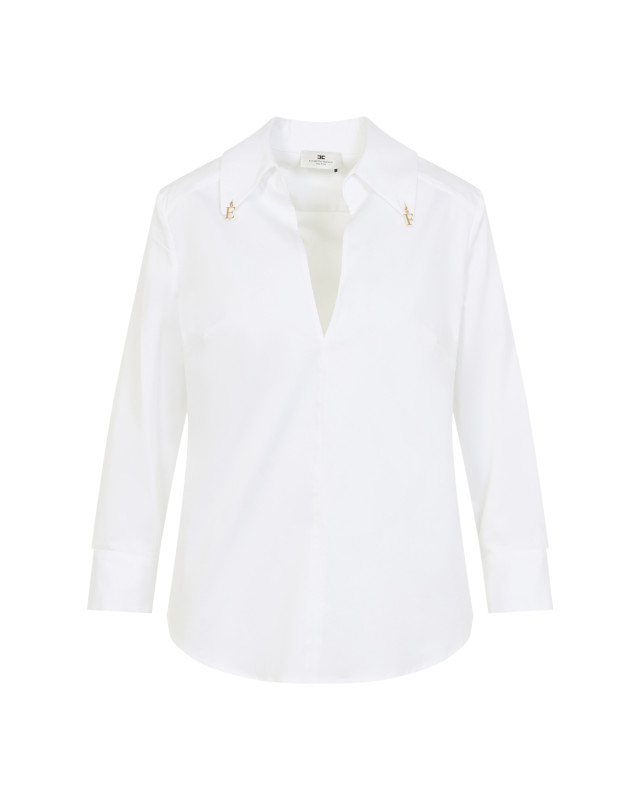 [ELISABETTA FRANCHI] Shirts Long Sleeve FW26 CA19366E2