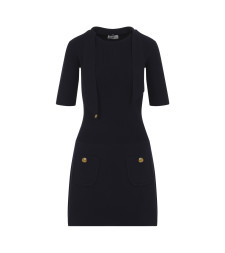 [ELISABETTA FRANCHI] Short sleeve dress FW26 AM04S66E2