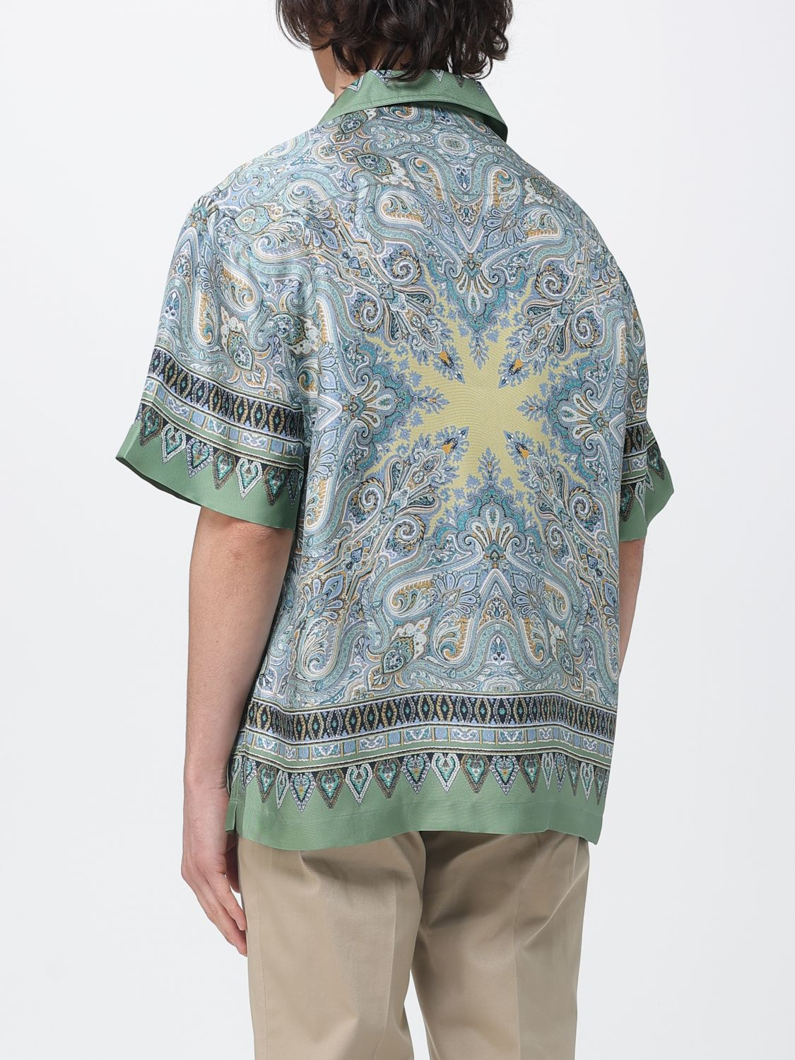 [Etro] Shirts Short Sleeve SS26 MRIC001399SP1N8 X0890